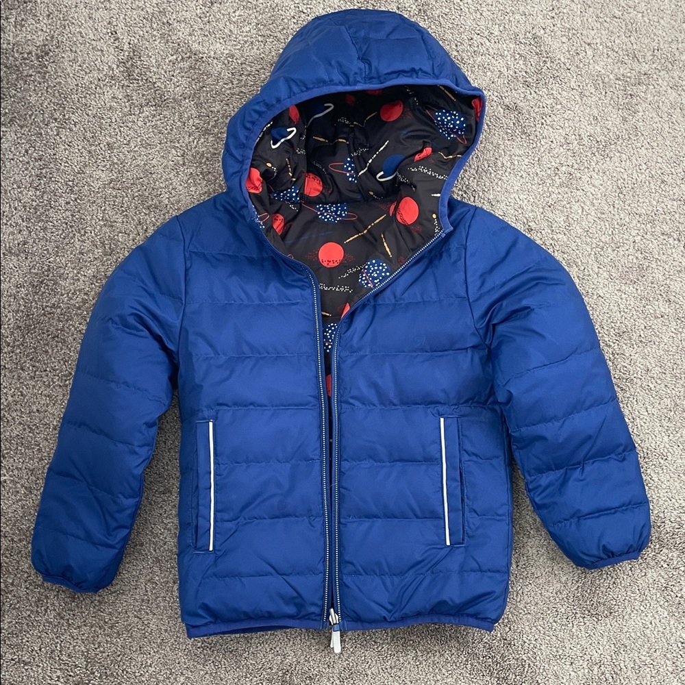 Hanna Andersson Reversible Puffer Jacket - Cosmos